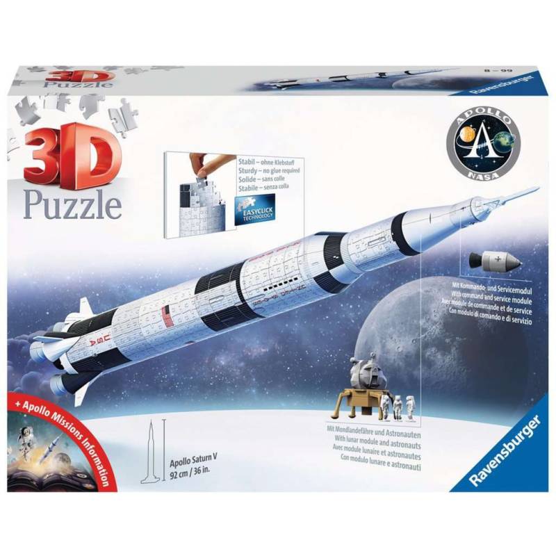3D-Puzzle Apollo Saturn V Rocket von Ravensburger