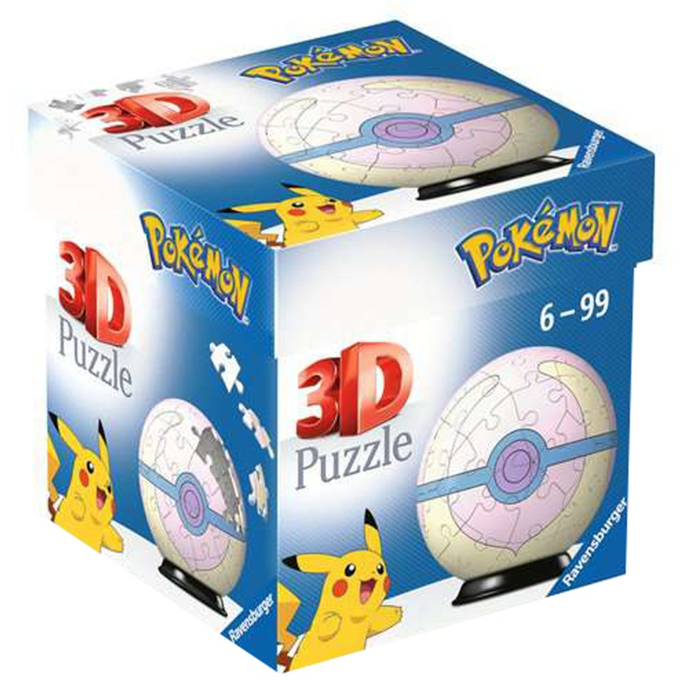3D Puzzle-Ball Pokémon Heilball 3D Puzzle-Ball Pokémon Heilball von Ravensburger