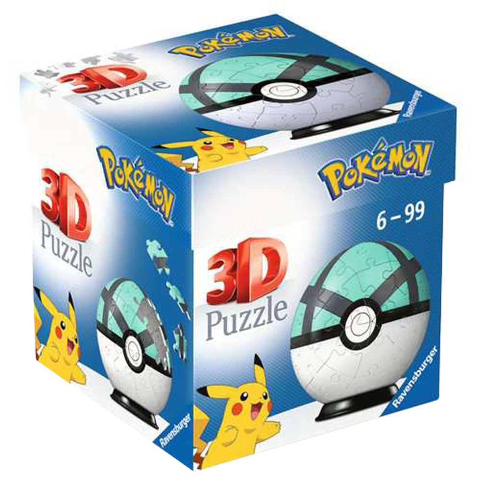 3D Puzzle-Ball Pokémon Netzball von Ravensburger