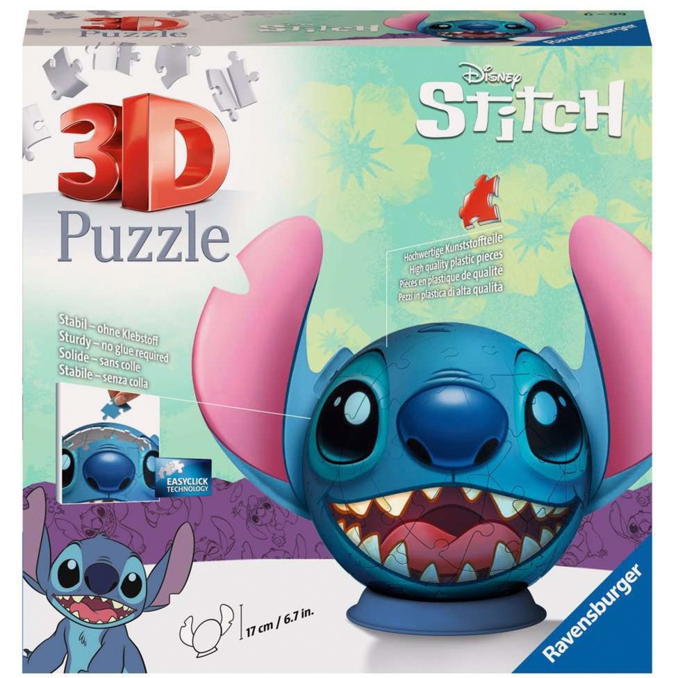 3D Puzzle-Ball Stitch mit Ohren von Ravensburger