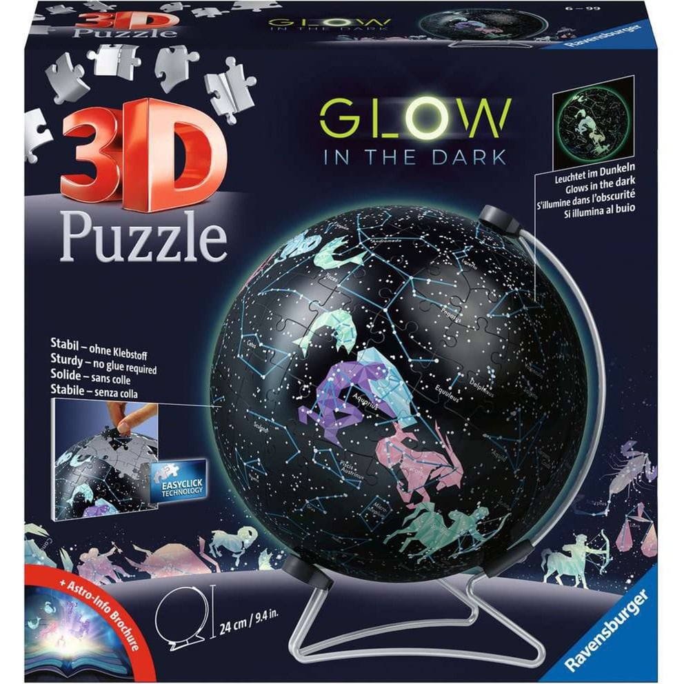 3D-Puzzle Glow In The Dark Sternenglobus von Ravensburger