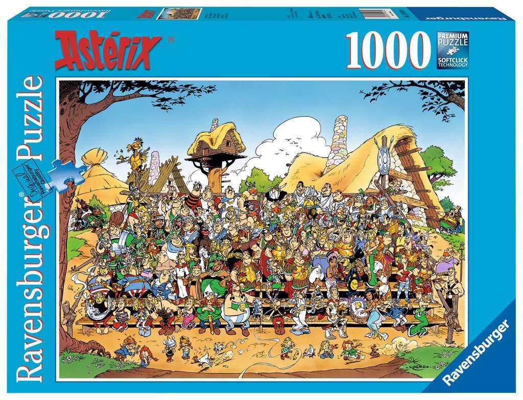 Asterix Familienfoto, Erwachsenenpuzzle, 1000 Teile von Ravensburger