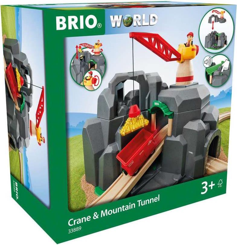 BRIO 53.033.889. Typ: Tunnel, Markenkompatibilität: BRIO, Empfohlenes Alter in Jahren (mind.): 3 Jahr(e). Breite: 450 mm, Tiefe: 270 mm, Höhe: 241 mm. Verpackungsbreite: 345 mm, Verpackungstiefe: 345 mm, Verpackungshöhe: 195 mm (63388900) von Ravensburger
