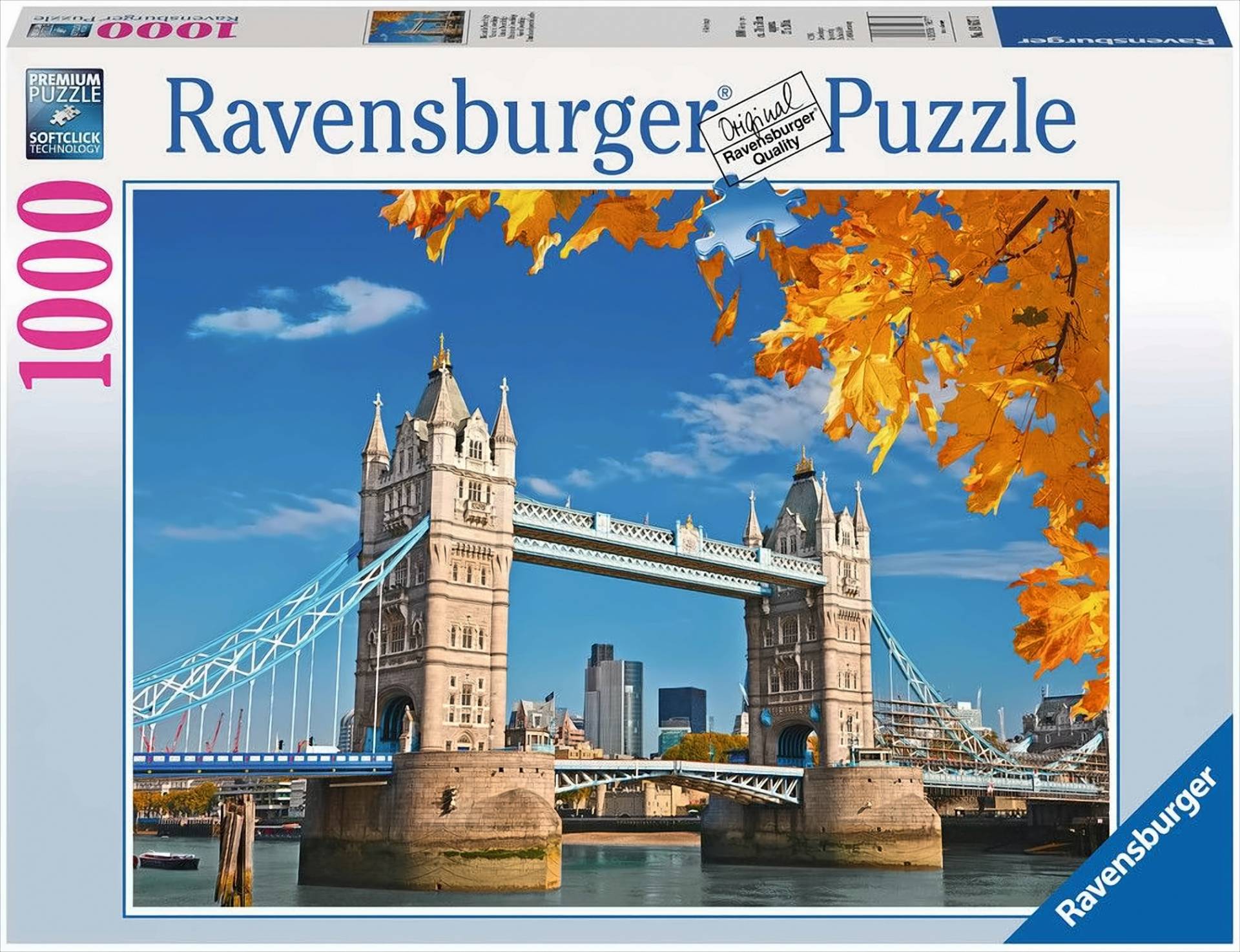 Blick auf die Tower Bridge, 1000 Teile Puzzle von Ravensburger