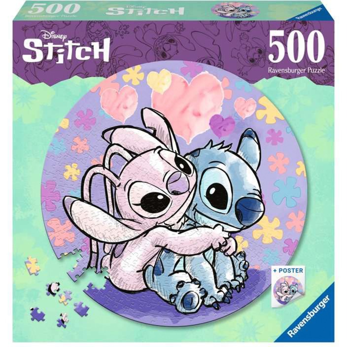 Circle of Colors Rundpuzzle Stitch von Ravensburger