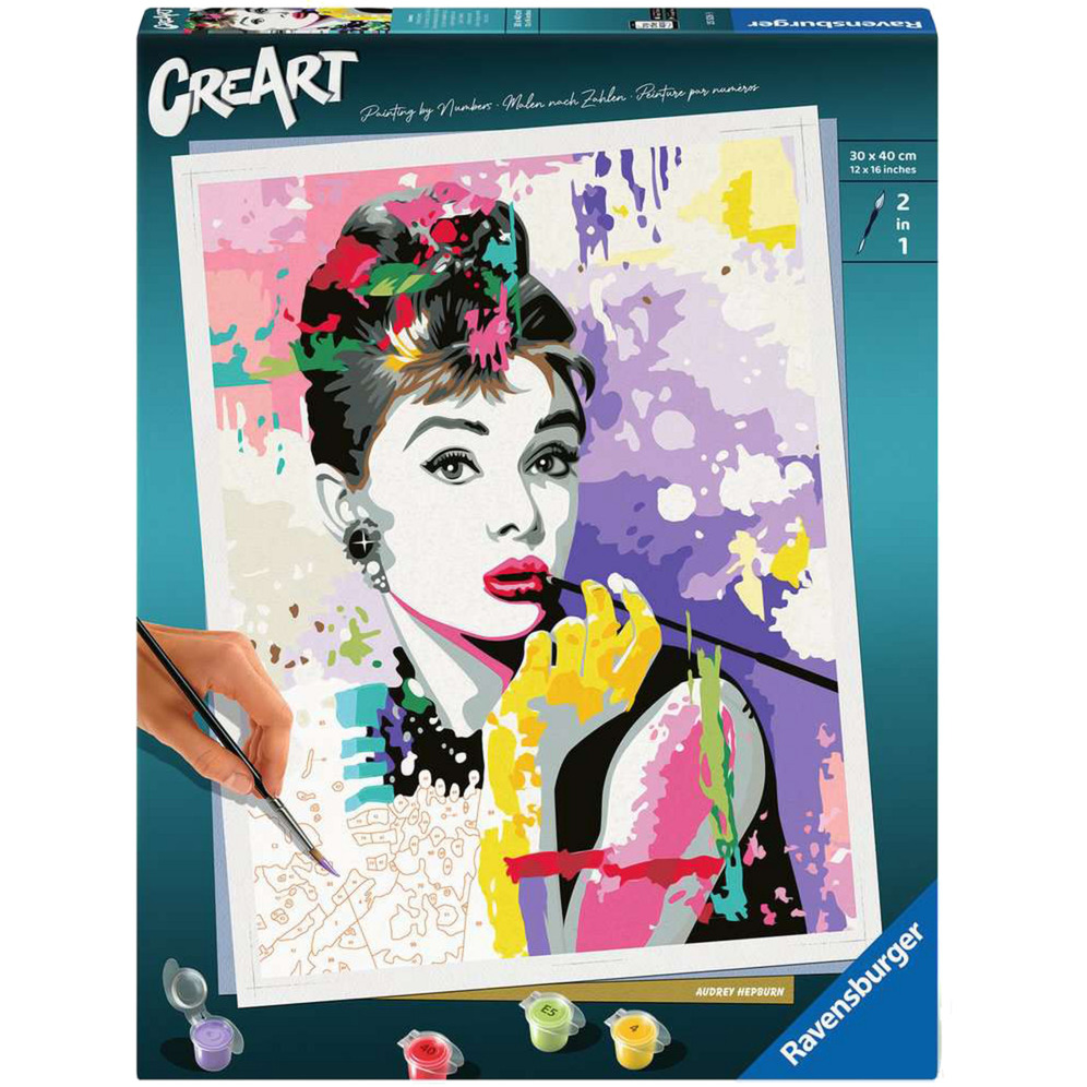CreArt Premium - Audrey Hepburn, Malen CreArt Premium - Audrey Hepburn, Malen von Ravensburger