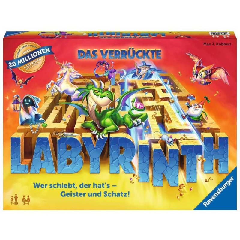 Das verrückte Labyrinth – neue Auflage, Brettspiel von Ravensburger