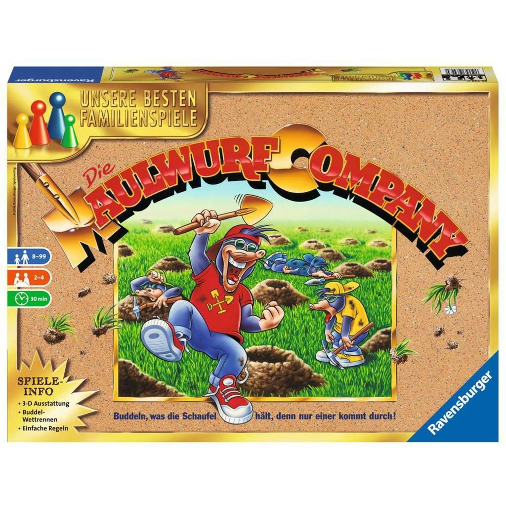 Die Maulwurf Company, Brettspiel Die Maulwurf Company, Brettspiel von Ravensburger