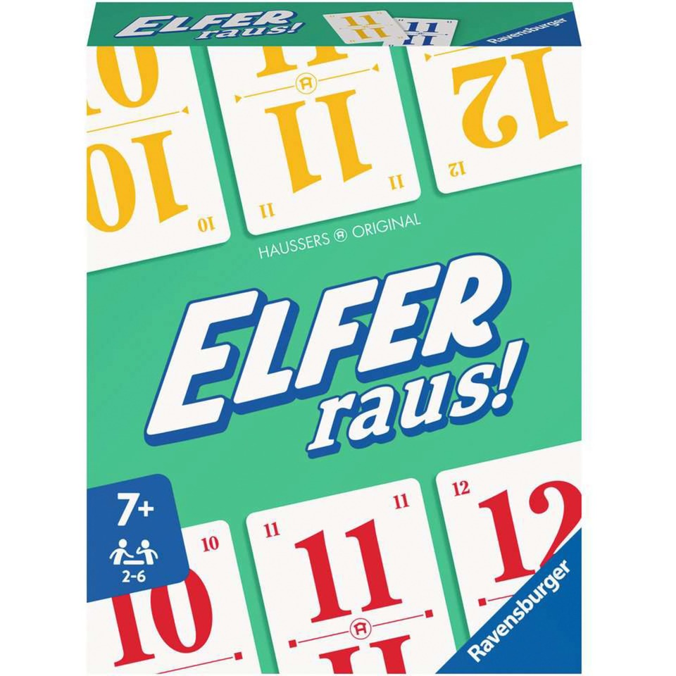 Elfer raus!, Kartenspiel von Ravensburger