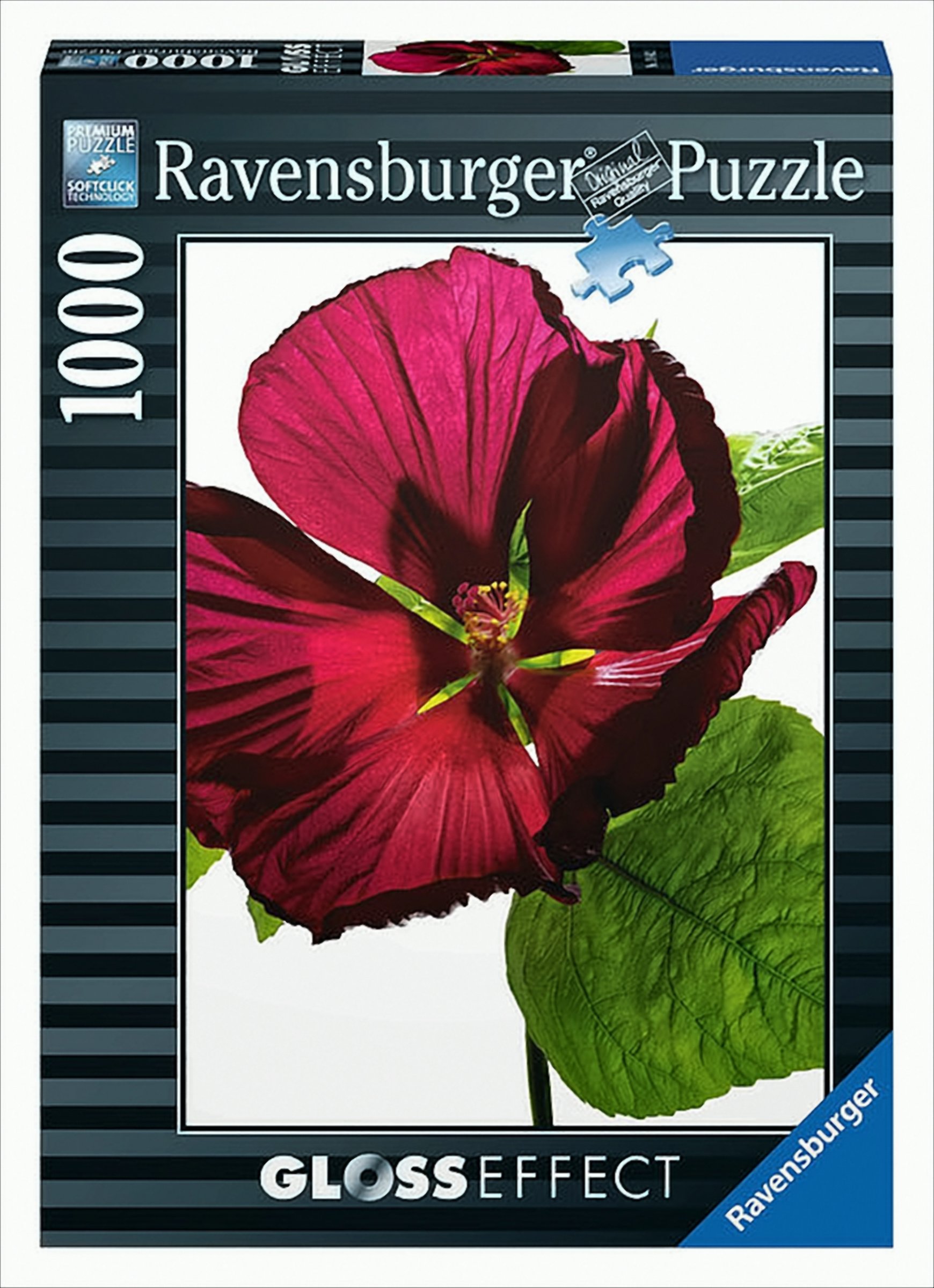 Gloss Effect - Hibiskusblüte, 1000 Teile Puzzle von Ravensburger