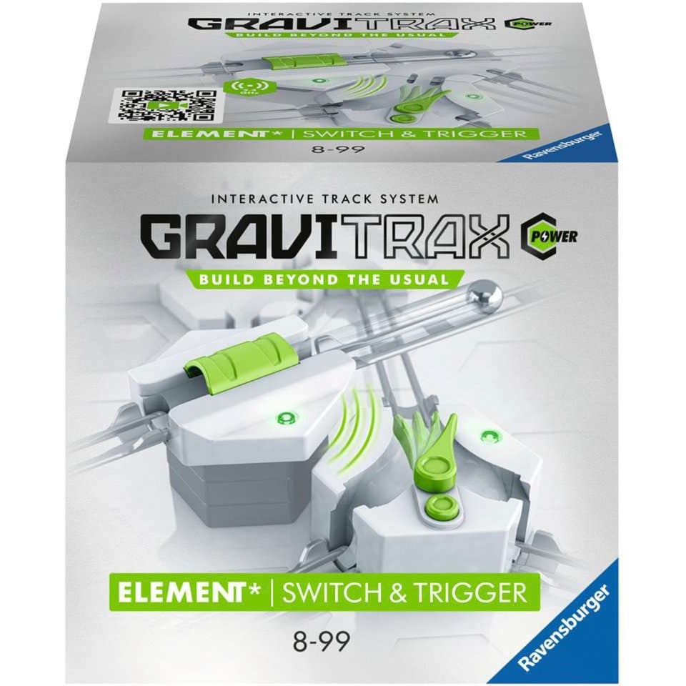 GraviTrax POWER Elemente Switch & Trigger, Bahn von Ravensburger