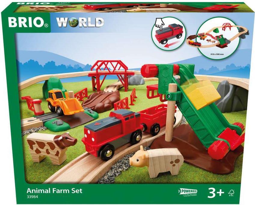 Großes BRIO Bahn Bauernhof-Set (63398400) von Ravensburger