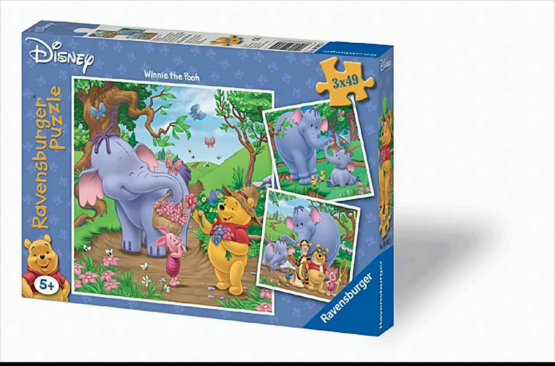 Heffalumps, 3 Motive - 49 Teile Puzzle von Ravensburger