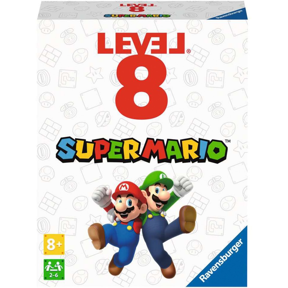 Level 8 Super Mario, Kartenspiel von Ravensburger