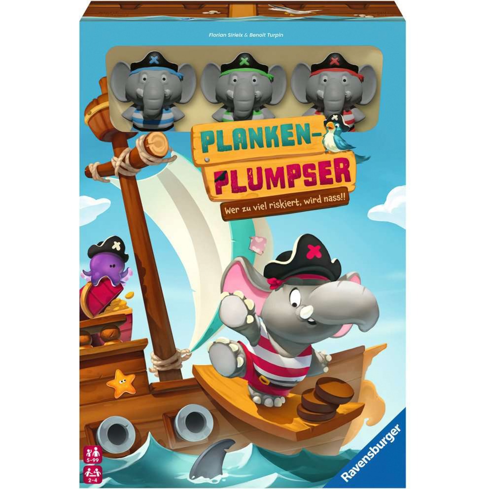 Planken-Plumpser, Brettspiel von Ravensburger