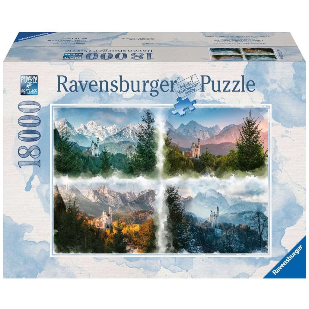 Puzzle Märchenschloss in 4 Jahreszeiten von Ravensburger