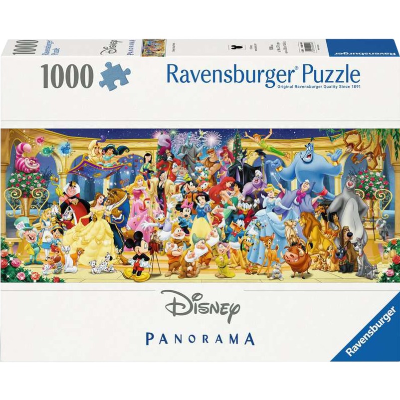 Puzzle Panorama - Disney Gruppenfoto Puzzle Panorama - Disney Gruppenfoto von Ravensburger