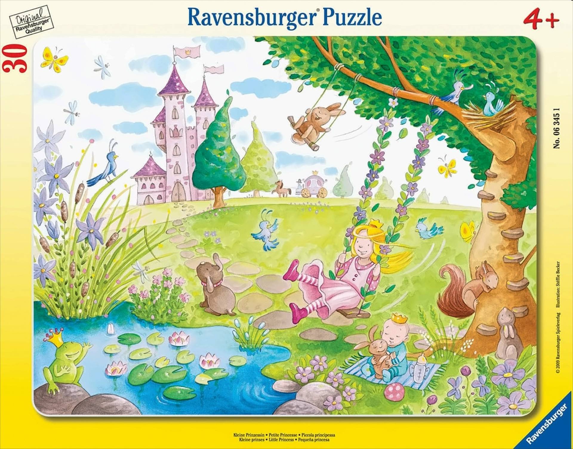 Rahmenpuzzle - 30 Teile - Kleine Prinzessin von Ravensburger