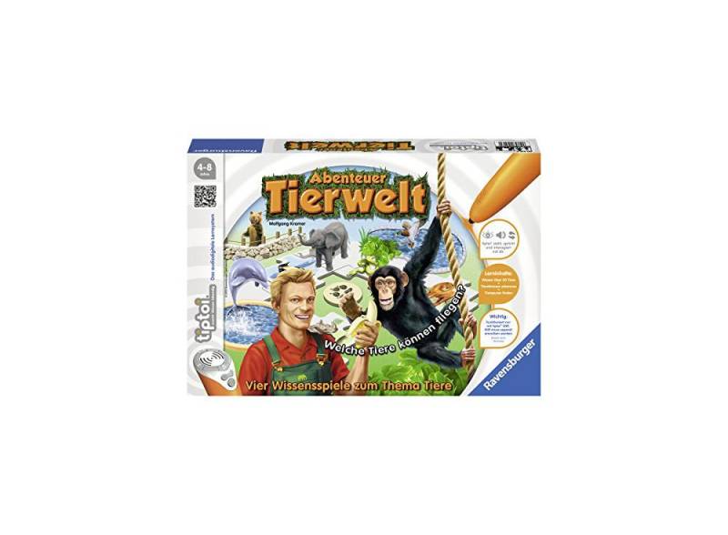 Ravensburger 00513 - Tiptoi Spiel Abenteuer Tierwelt von Ravensburger