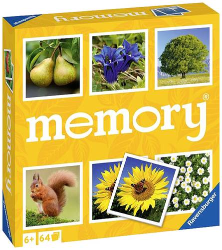 Ravensburger 20881 Natur memory® der Spieleklassiker für alle Naturfreunde, Me 20881 von Ravensburger