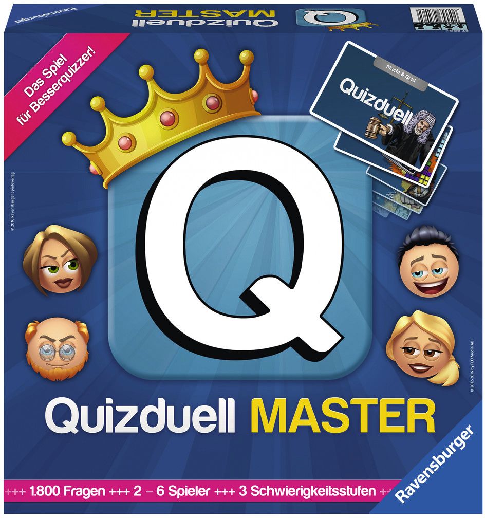 Ravensburger 27208 - Quizduell Master von Ravensburger