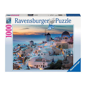 Ravensburger Abend über Santorini Puzzle, 1000 Teile von Ravensburger