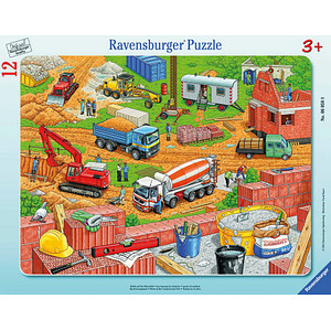 Ravensburger Arbeit auf der Baustelle Puzzle, 12 Teile von Ravensburger