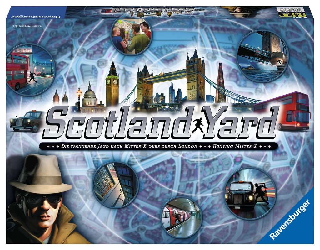 Ravensburger Familienspiel Scotland Yard (26601) von Ravensburger