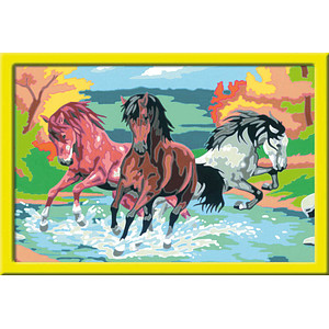 Ravensburger Malen-nach-Zahlen Stolze Wildpferde mehrfarbig Ravensburger Malen-nach-Zahlen Stolze Wildpferde mehrfarbig von Ravensburger