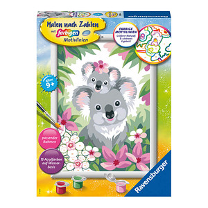 Ravensburger Malen-nach-Zahlen Süße Koalas mehrfarbig Ravensburger Malen-nach-Zahlen Süße Koalas mehrfarbig von Ravensburger