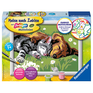 Ravensburger Malen-nach-Zahlen Tiefer Schlaf mehrfarbig Ravensburger Malen-nach-Zahlen Tiefer Schlaf mehrfarbig von Ravensburger