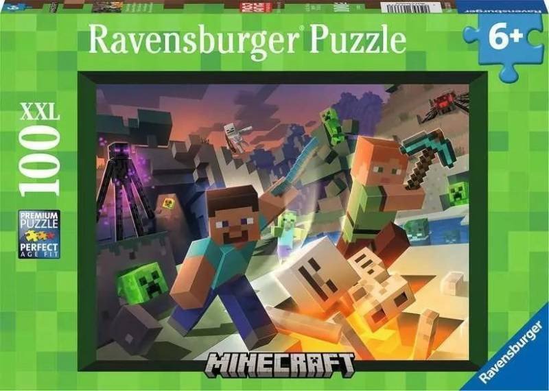 Ravensburger Minecraft Puzzlespiel 100 Stück(e) Videospiel (133338) von Ravensburger