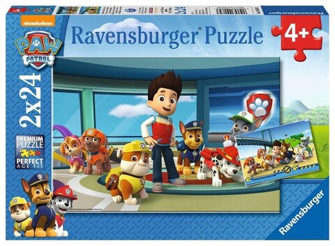 Ravensburger Puzzle 2x 24 T Paw Patrol: Hilfsbereite von Ravensburger
