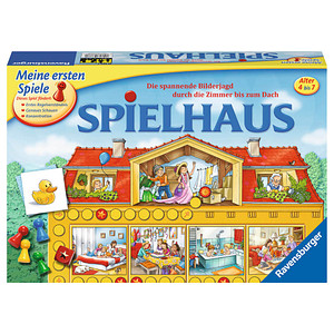 Ravensburger Spielhaus - Die spannede Bilderjagd durch die Zimmer bis zum Dach Brettspiel von Ravensburger