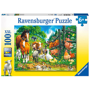Ravensburger XXL Versammlung der Tiere Puzzle, 100 Teile von Ravensburger