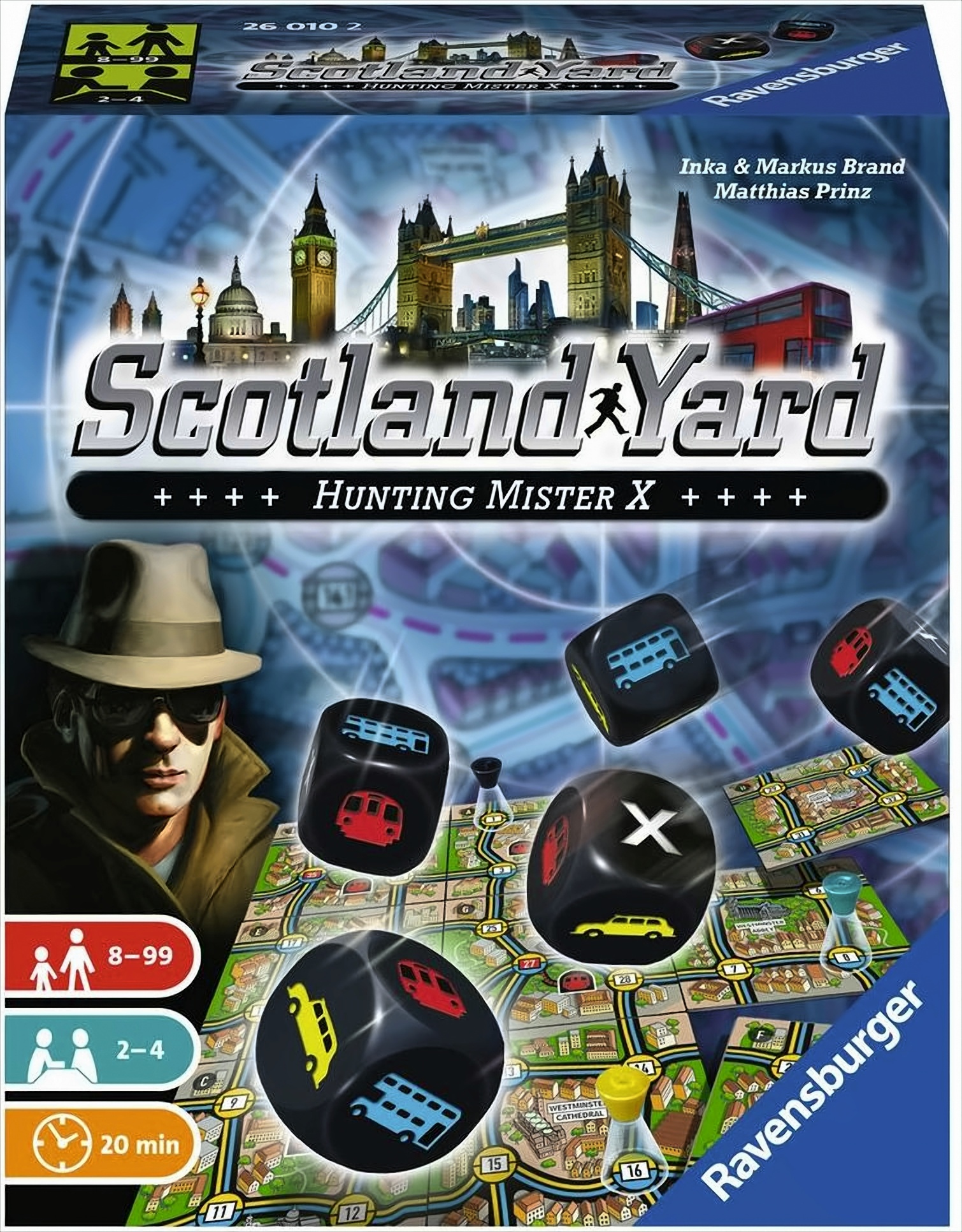 Scotland Yard Das Würfelspiel von Ravensburger