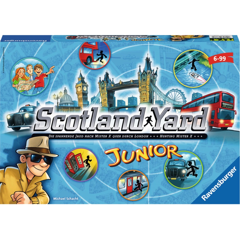 Scotland Yard Junior, Brettspiel von Ravensburger