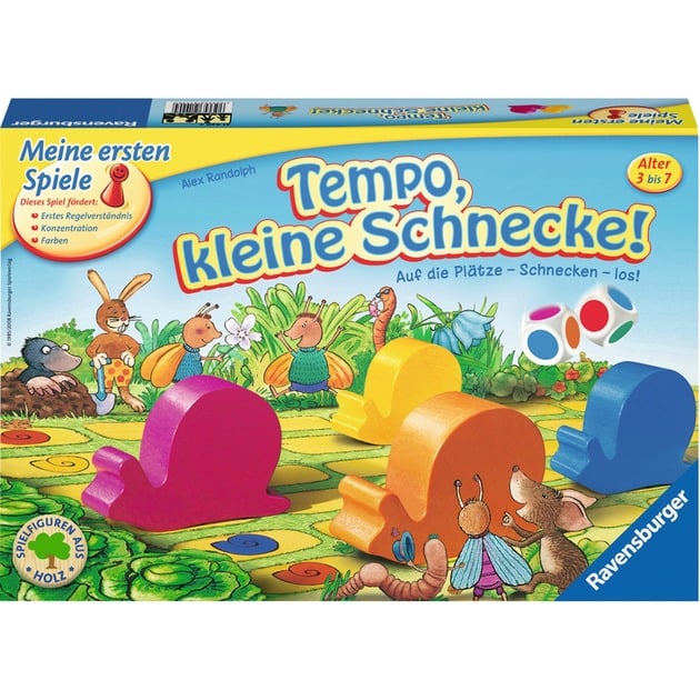 Tempo, kleine Schnecke!, Brettspiel von Ravensburger