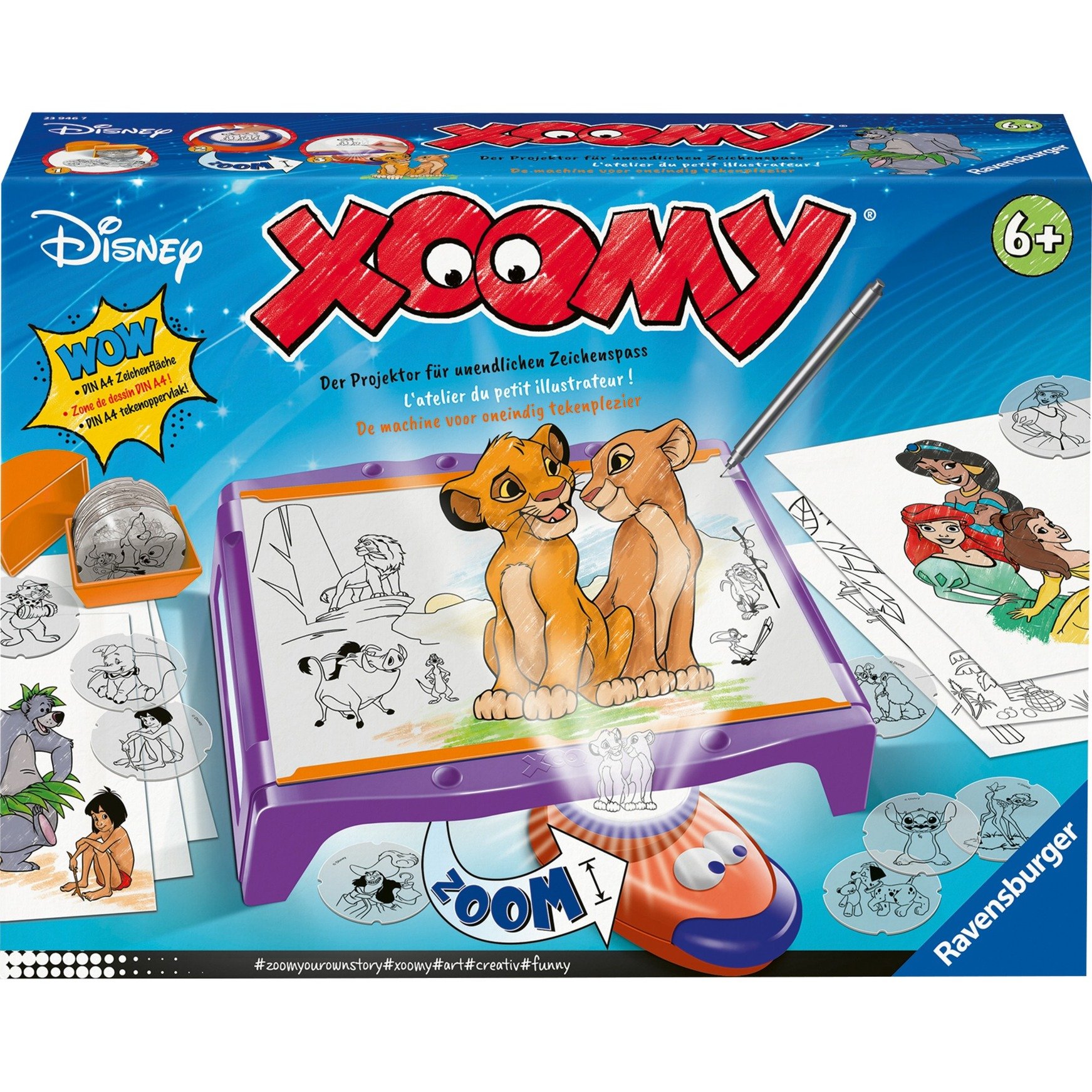 Xoomy Maxi Disney A4 Tisch, Malen Xoomy Maxi Disney A4 Tisch, Malen von Ravensburger