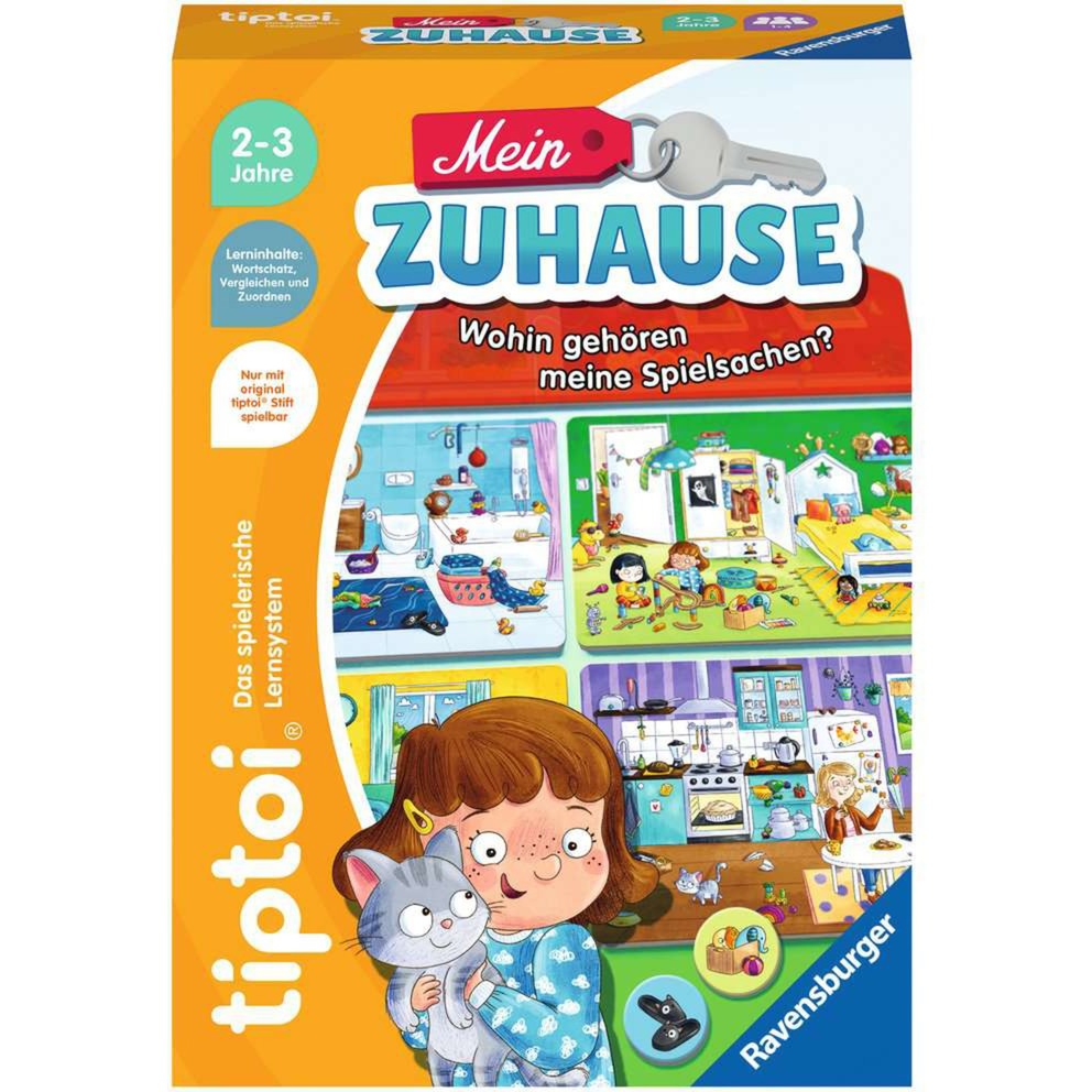 tiptoi Mein Zuhause, Brettspiel tiptoi Mein Zuhause, Brettspiel von Ravensburger