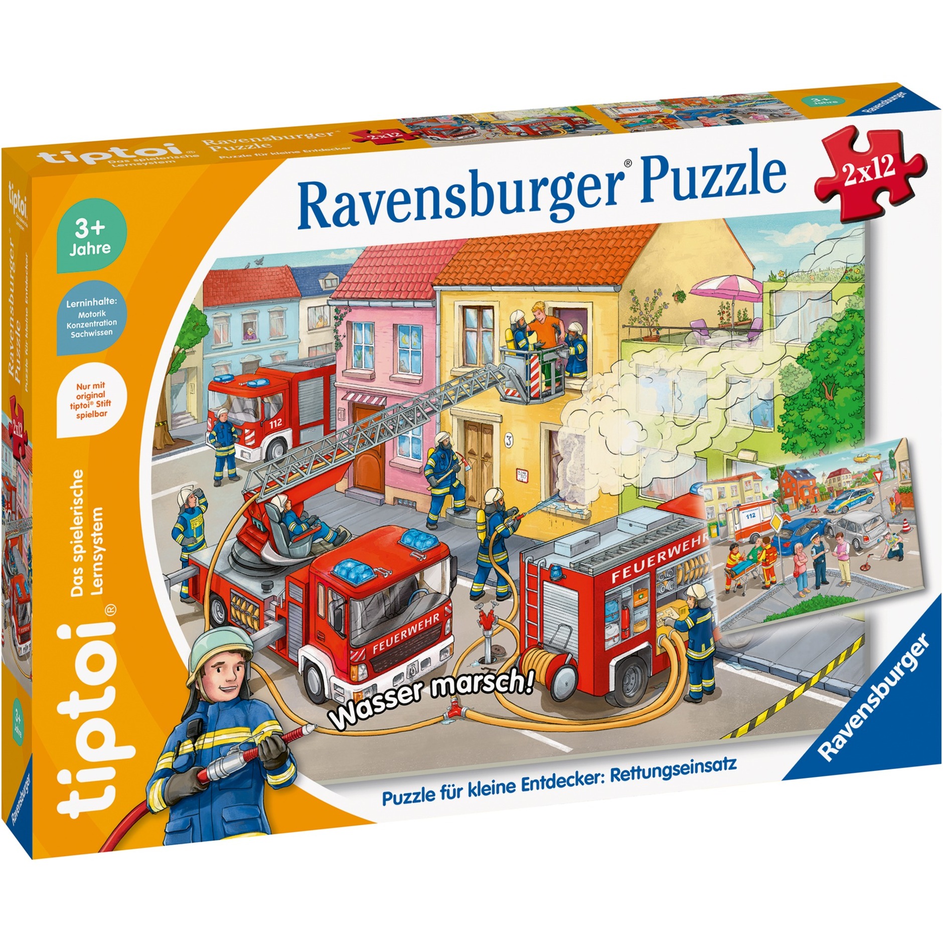 tiptoi Puzzle für kleine Entdecker: Rettungseinsatz von Ravensburger