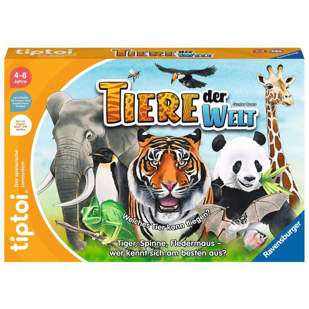 tiptoi Tiere der Welt, Brettspiel von Ravensburger