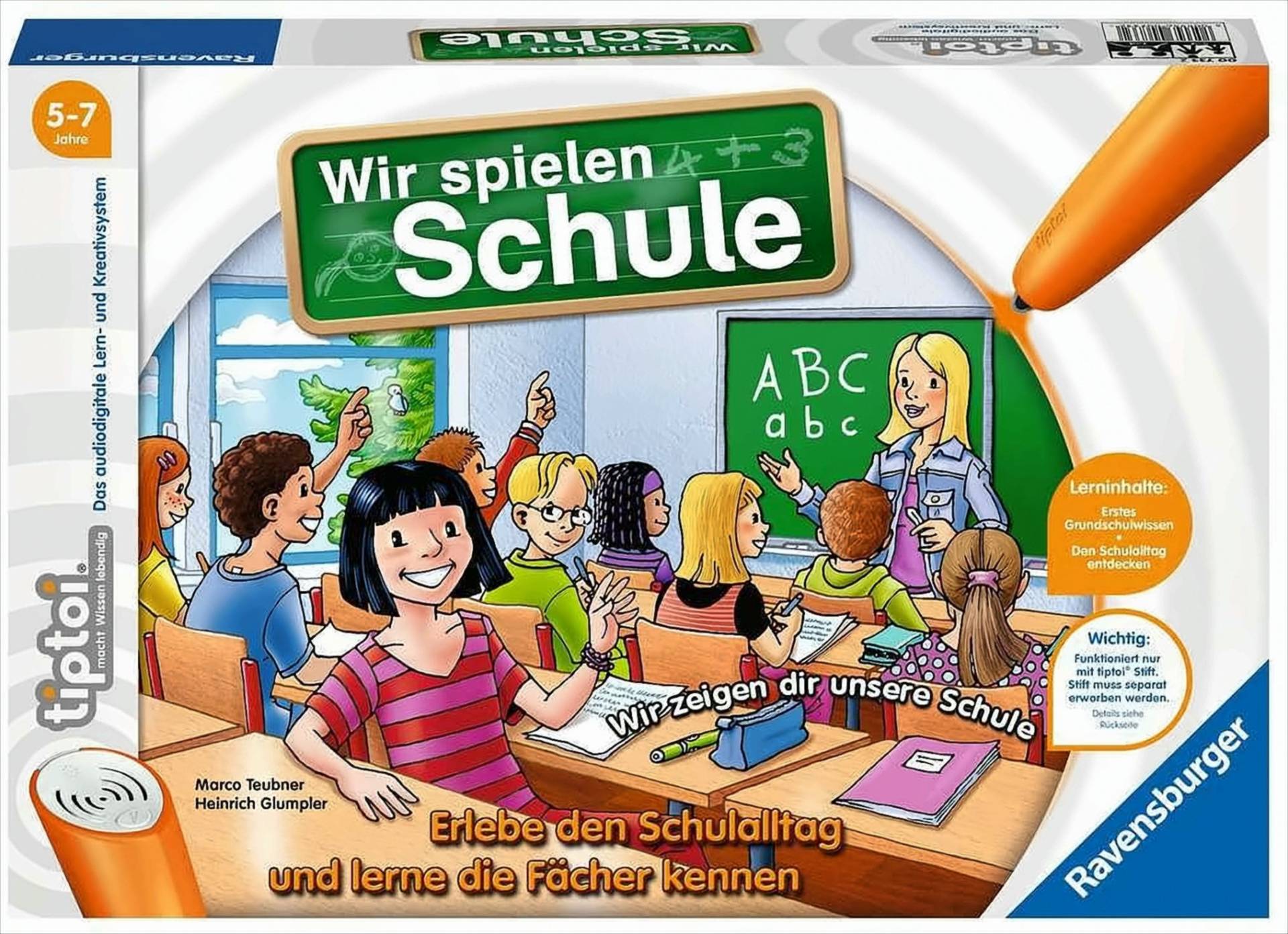 tiptoi: Wir spielen Schule / Erlebe interaktiv einen kompletten Schultag von Ravensburger