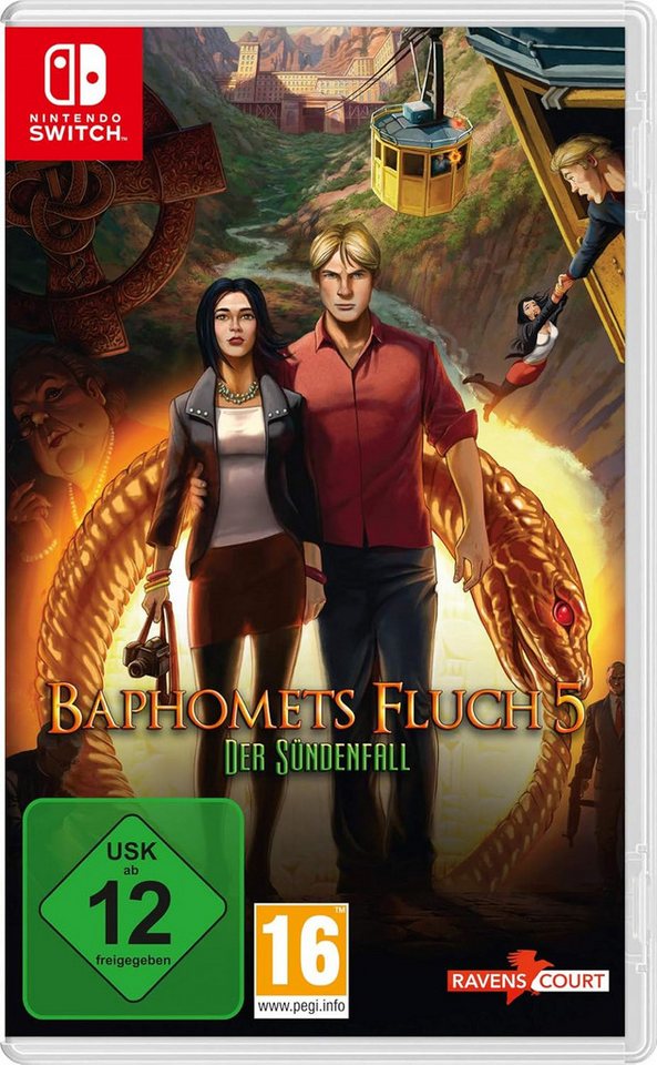 Baphomets Fluch 5: Der Sündenfall Standard [Nintendo Switch] Nintendo Switch von Ravenscourt
