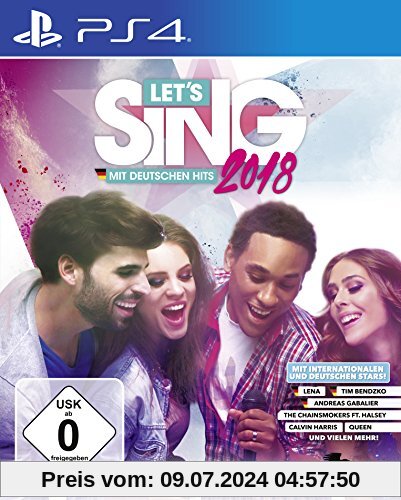 Let's Sing 2018 mit Deutschen Hits [PS4] von Ravenscourt