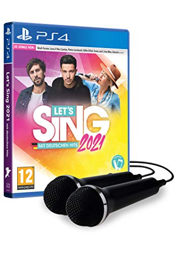 Let's Sing 2021 mit deutschen Hits [+ 2 Mics] (Playstation 4) [AT-PEGI] von Ravenscourt