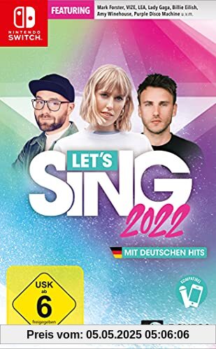 Let's Sing 2022 mit deutschen Hits (Nintendo Switch) von Ravenscourt