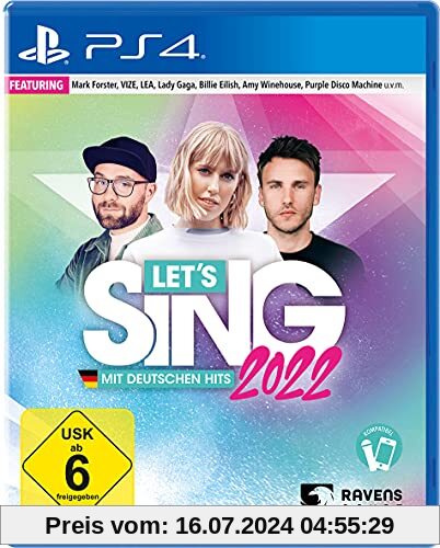 Let's Sing 2022 mit deutschen Hits (Playstation 4) von Ravenscourt