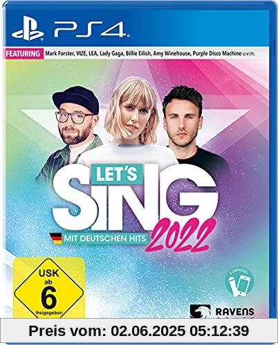 Let's Sing 2022 mit deutschen Hits (Playstation 4) von Ravenscourt