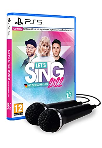 Let's Sing 2022 mit deutschen Hits [+ 2 Mics] (PlayStation 5) (AT-PEGI) von Ravenscourt